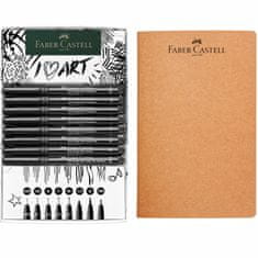 Faber-Castell PITT umělecké fixy + Skicař