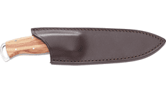 Fox Knives 445OL THE PERSIAN HUNTER lovecký nůž 12 cm, olivové dřevo, kožené pouzdro