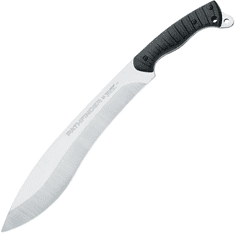 Fox Knives FX-679 PATHFINDER nůž do přírody 35 cm, černá, FRN + guma, kožené pouzdro