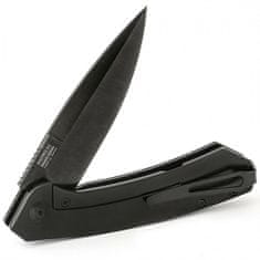 Ganzo Adimanti Skimen-SH kapesní nůž 8,5 cm, celočerná, G10, ocel, rozbíječ skel