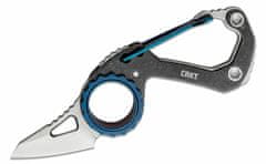 CRKT CR-9083 Compano Carabiner Sheepsfoot kapesní nůž/karabina 3,7 cm, ocel, Black Stonewash