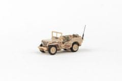 Abrex ABREX - Abrex Cararama 1:72 - 1/4 Ton Military Vehicle - Sandy Yellow