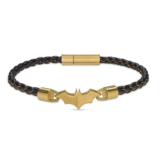 Police Pánský kožený náramek Batman Batarang PEAGB0034702