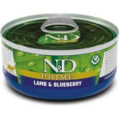 N&D PRIME Cat konz. Lamb & Blueberry 70 g