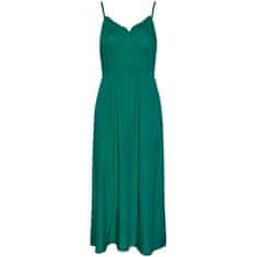 Pieces Dámské šaty PCNYA Long Line Fit 17135286 Pepper Green (Velikost L)