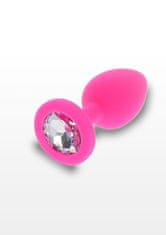 Toyjoy Anální kolík Anal Play Diamond Booty Jewel Small pink