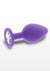 Toyjoy Anální kolík Anal Play Diamond Booty Jewel Medium purple