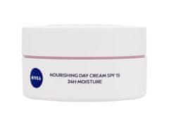 Nivea 50ml nourishing day cream spf15, denní pleťový krém