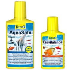 Tetra Přípravek Tetra Aqua Safe 250ml + Tetra Easy Balance 100ml zdarma