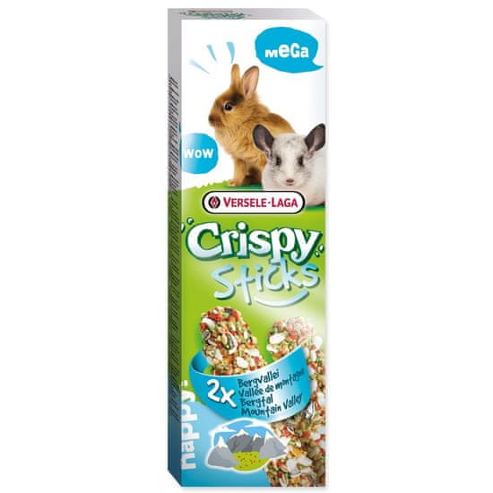 Versele Laga Tyčinky Crispy Mega s bylinami pro králíky a činčily 140 g