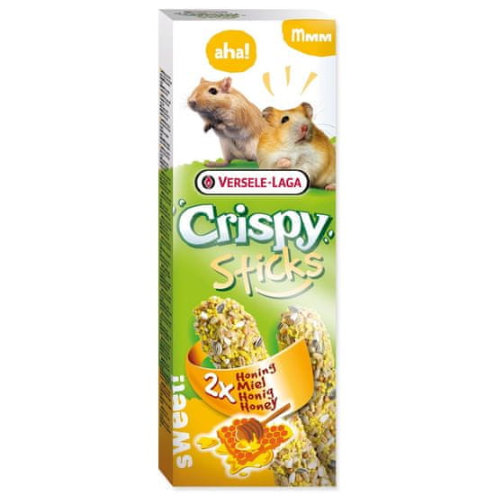 Versele Laga Tyčinky Crispy s medem pro křečky a pískomily 110 g