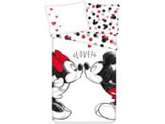 Jerry Fabrics Ložní povlečení Minnie a Mickey Love