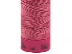 Polyesterové nitě Aspo 30 / riflové návin 30 m - Cashmere Rose (5 ks)