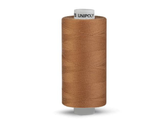 Polyesterové nitě Unipoly návin 500 m - Buckthorn Brown (10 ks)