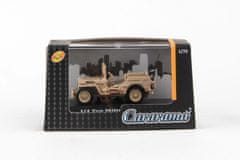 Abrex ABREX - Abrex Cararama 1:72 - 1/4 Ton Military Vehicle - Sandy Yellow