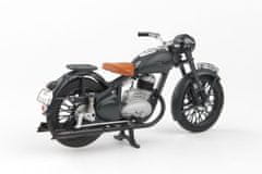 Abrex ABREX - Jawa 250 Pérák (1942) 1:18 - Šedá Tmavá - Prototyp