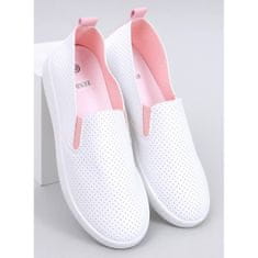 Tenisová obuv Jousse slip-on WHITE/PINK velikost 36