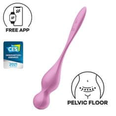 Satisfyer Satisfyer Love Birds 1 APP (Pink), vibrační vaginální kuličky