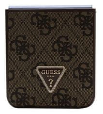 Guess Obal / kryt na Samsung Galaxy Z Flip 5 hnědý - Guess