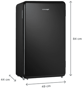 Voľne stojaca chladnička Concept LTR3047BCN