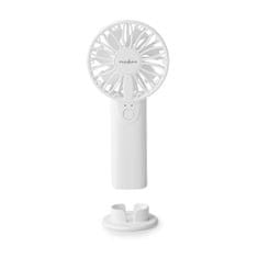 Nedis Ventilátor FNHH1WT ruční, 6 cm, bílý