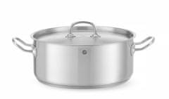 Hendi Nízký hrnec s pokličkou, HENDI, Kitchen Line, 7,3L, 280x(H)120mm - 836033