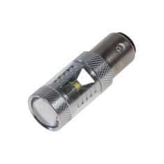 Stualarm CREE LED BAY15D 12-24V, 30W (6x5W) bílá (95C-BAY15D-30W) 2 ks