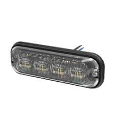 Stualarm PREDATOR 4x4W LED, 12-24V, červeno-modrý, ECE R10 (br004RB)