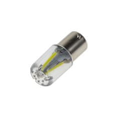 Stualarm LED BA15s bílá, 12-24V, 4LED/COB (95118) 2 ks