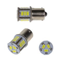 Stualarm LED BA15s bílá, 24 V, 18LED/5730SMD (951005/24V) 2 ks