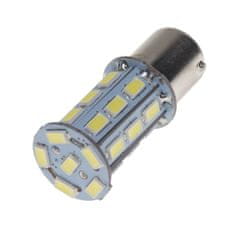 Stualarm LED BA15s bílá, 12V, 27LED/3SMD (95103) 2 ks