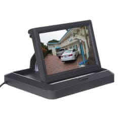 Stualarm Výklopný monitor 5 černý na palubní desku (80066)