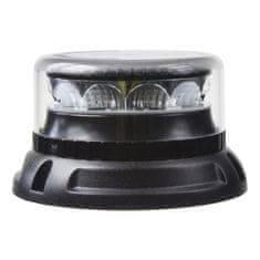 Stualarm PROFI LED maják 12-24V 12x3W červený čirý 133x76mm, ECE R10 (911-C12fredCl)