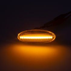 Stualarm LED dynamické blinkry Nissan oranžové (96NS01)