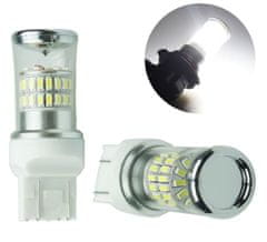 Stualarm TURBO LED T20 (7443) bílá, 12-24V, 48W (95T-T20-48W01) 2 ks