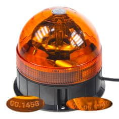 Stualarm Halogen maják, 12 i 24V, oranžový fix, ECE R65 (wl85fixH1)