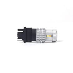 Stualarm LED T20 (3157) bílá/oranžová, 12V, 12LED SMD (95AC011) 2 ks