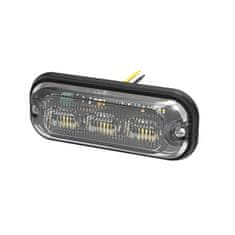 Stualarm PREDATOR 3x4W LED, 12-24V, červený, ECE R10 (br003R)