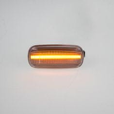 Stualarm LED dynamické blinkry Audi oranžové A3, A4, A6, A8, TT (96AU01)