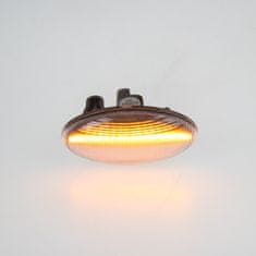 Stualarm LED dynamické blinkry Peugeot, Citroën oranžové (96PG01)