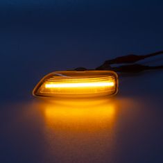 Stualarm LED dynamické blinkry Volvo oranžové (96VO01)
