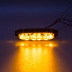 Stualarm PROFI výstražné LED světlo vnější, oranžové, 12-24V, ECE R65 (911-x6)