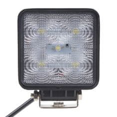 Stualarm LED světlo čtvercové, 5x3W, 128x110mm (wl-015pr)