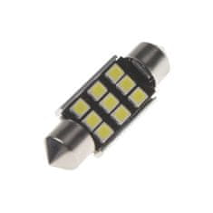 Stualarm LED sufit (36mm) bílá, 12V, 9LED/2835SMD s chladičem (9523013cb) 2 ks