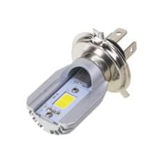 Stualarm COB LED H4 bílá, 8-80V, motocyklová (95HLH-H4M-COB)