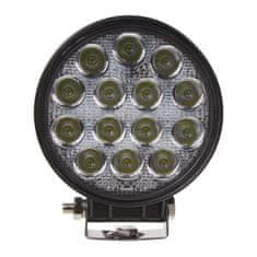 Stualarm LED světlo kulaté, 14x3W, 117mm, ECE R10 (wl-808)