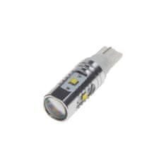 Stualarm CREE LED T10 bílá, 12-24V, 25W (5x5W) (95C-T10-25W) 2 ks