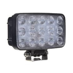 Stualarm LED světlo obdélníkové, 15x3W, 152x118x50mm, ECE R10 (wl-8445)