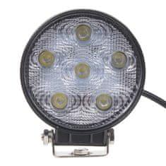 Stualarm LED světlo kulaté, 6x3W, průměr 128mm, ECE R10 (wl-018pr)