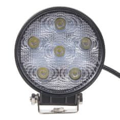 Stualarm LED světlo kulaté, 6x3W, ø128mm, ECE R10 (wl-018pr)